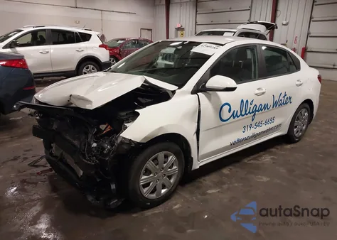 2022 Kia Rio S из США, поврежденный, VIN 3KPA24AD4NE435531